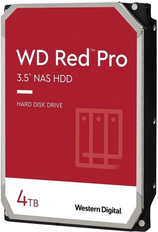 Interne NAS Harde Schijf 3.5 inch 4TB 7200RPM Snel & Betrouwbaar