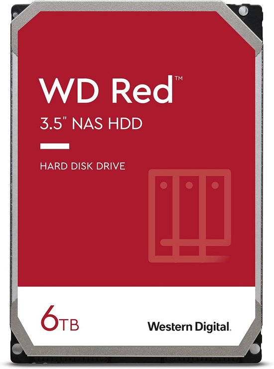 Interne NAS Harde Schijf 6TB 3.5 Inch voor Optimale Prestaties van Merkloos