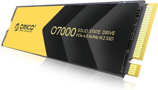 Interne NVMe M.2 SSD 2TB PCIe 4.0 met Koellichaam - 7000MB/s Lezen