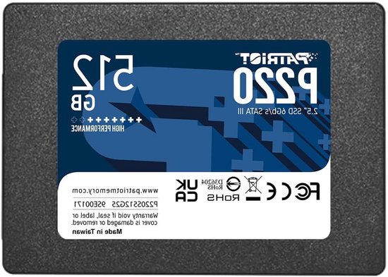 Interne Solid State Schijf - SSD Schijf - Computer Versnellen - SATA 3 Interface - 2.5 inch - Zwart
