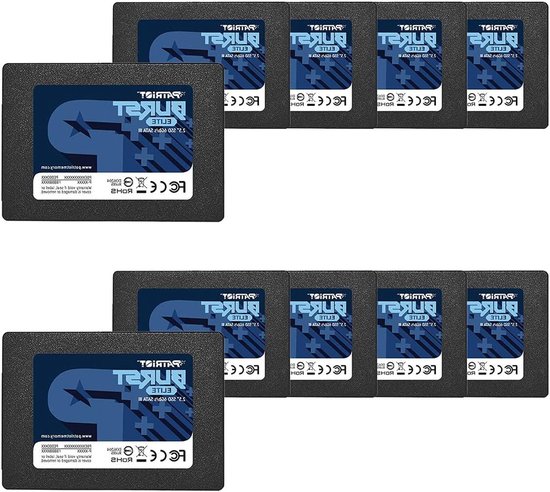 Interne Solid State Schijven - SSD Schijven - PC Prestaties Verhogen - Energiezuinige Laptop Upgrade - 120 GB - Zwart