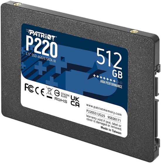 Interne Solid State - Snel Schijf - Computer Upgrade - SATA 3 Interface - 2TB Opslag - Zwart