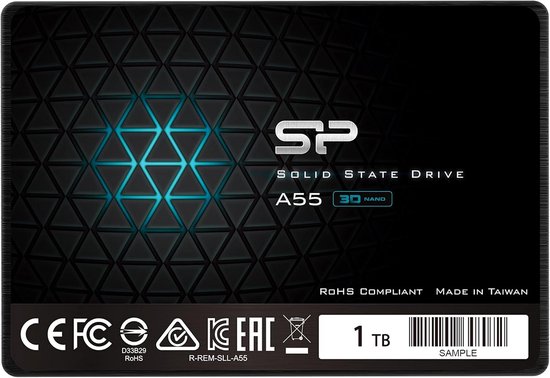 Interne SSD 1 TB 2,5 Inch SATA III voor Snellere Prestaties en Betrouwbaarheid van Merkloos