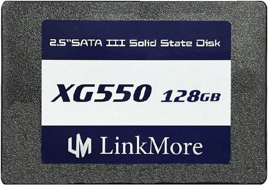 Interne SSD 128GB 2,5 inch SATA III voor Laptop en Desktop PC van Merkloos