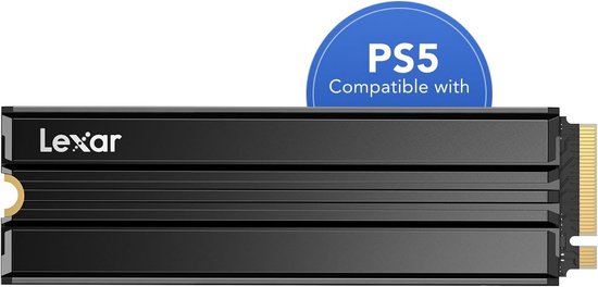 Interne SSD 1TB M.2 2280 PCIe Gen4x4 NVMe 7400MB/s - Geschikt voor PS5 en PC Laptop van Merkloos
