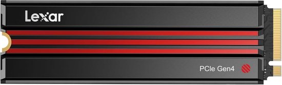 Interne SSD 1TB PCIe Gen4x4 met Koellichaam - Hoge Snelheid Opslag van Merkloos