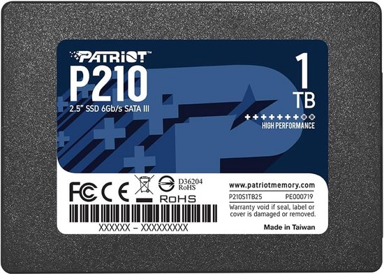 Interne SSD 2.5 inch SATA III 1TB - Hoge Snelheid Solid State Drive voor PC en Laptop van Merkloos