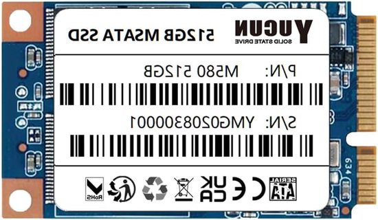 Interne SSD 512GB SATA III voor Snelle Prestaties
