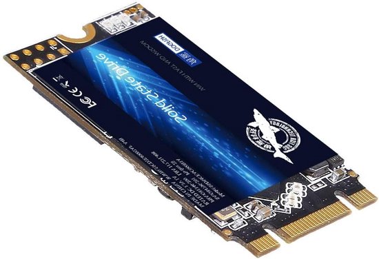 Interne SSD - Harde Schijf Opslag - Sneller Werken - M.2 2242 Vormfactor - 512 GB - Zilver