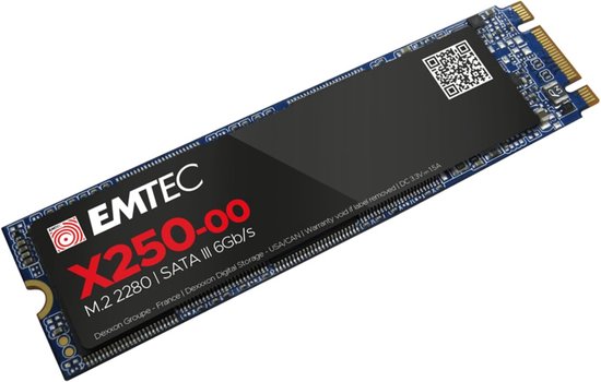 Interne SSD Harde Schijf - Opslag Upgrade - Computer Versnellen - 3D NAND Technologie - 512 GB - Zwart