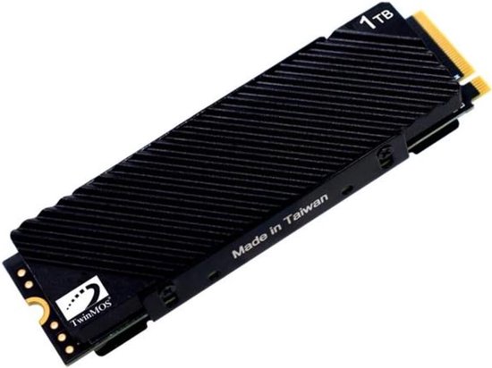 Interne SSD - Harde Schijf - Snelle Opslag - PCIe Gen4 Snelheid - M.2 2280 - Zwart van Merkloos
