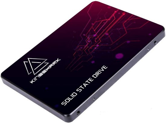 Interne SSD - Harde schijf - Sneller computergebruik - SATA III 6Gb/s - 60GB - Zwart