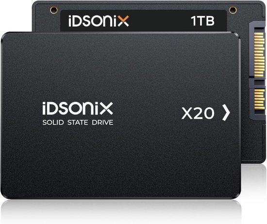 Interne SSD - Harde schijf - Sneller opstarten - 3D NADA Flash - 1 TB - Zwart