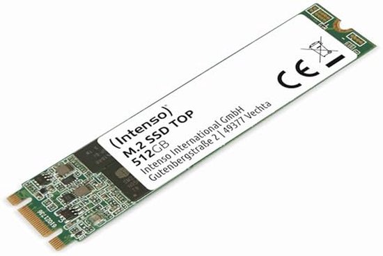 Interne SSD - Harde schijf - Sneller opstarten - Schokbestendig geruisloos - 512 GB - Zilver