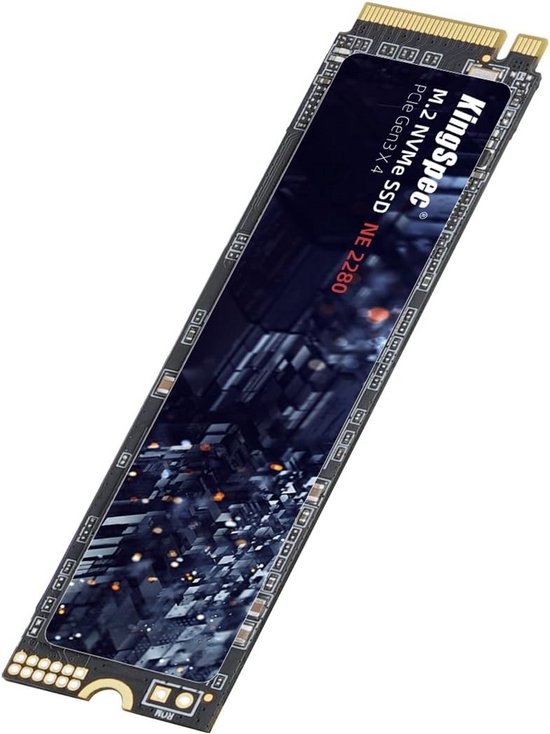 Interne SSD - Harde Schijf - Sneller Werken - NVMe Gen3x4 Interface - 1TB - Zwart