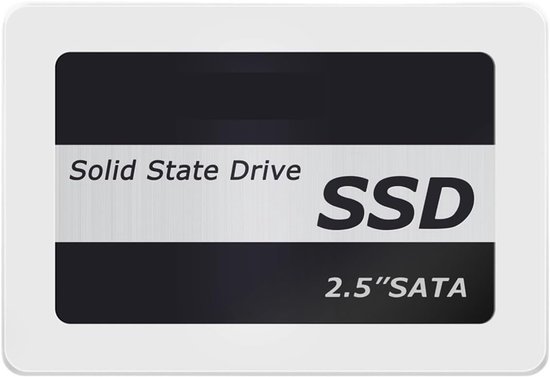 Interne SSD - Harde schijf Solid State Drive - Opslag Uitbreiden - 2.5 inch Formaat - 120 GB - Zilver