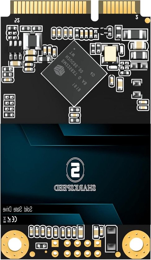 Interne SSD - Mini Harde Schijf - Sneller Systeem - 3D NAND Flash - 512GB - Zwart