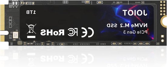 Interne SSD - NVMe M.2 Schijf - PC Prestaties Verbeteren - PCIe Gen3x4 Technologie - 1 TB - Zwart van Merkloos