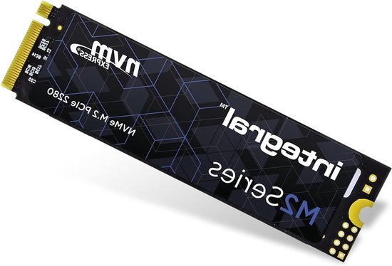 Interne SSD - NVMe M.2 - Snelle Data Opslag - PCIe Gen3x4 - 1 TB - Blauw