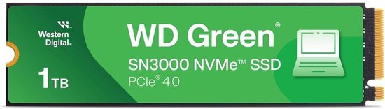 Interne SSD - NVMe Opslag - Snel Data - Hoge Snelheid - M.2 2280 - Groen van Merkloos