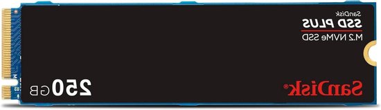 Interne SSD - NVMe Opslag - Sneller Laden - PCIe Gen 3 - 250 GB - Zwart