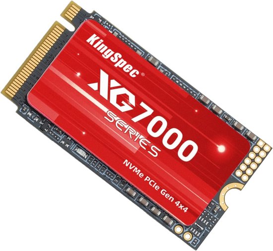 Interne SSD - NVMe Opslag - Systeem Verbeteren - PCIe 4.0 Snelheid - 1TB - Zwart