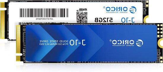 Interne SSD - NVMe SSD Opslagstation - PC Upgrade - Aluminium Koellichaam - M.2 2280 - Zwart