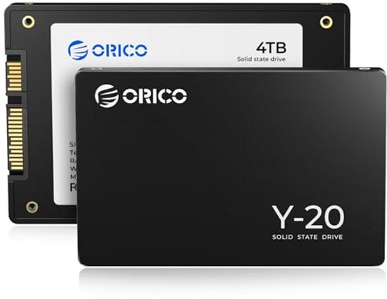 Interne SSD - Opslag Drive - Snelle Opslag - 3D NAND Technologie - 4 TB - Zwart