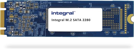 Interne SSD - Opslag M.2 - Snellere Computer - SATA III Interface - 8x2.2x0.22cm - Blauw van Merkloos
