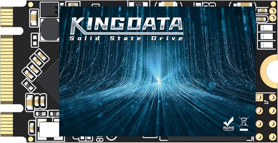 Interne SSD - Opslag M.2 - Snellere Prestaties - 3D NAND Technologie - 128 GB - Zwart