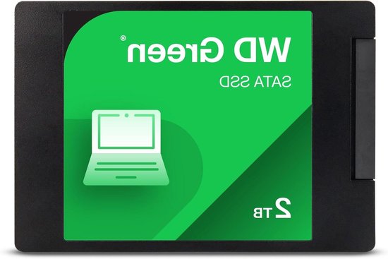Interne SSD - Opslag Schijf - Computer Opslag Uitbreiden - SATA Snelheid 545 MB/s - 2 TB - Groen