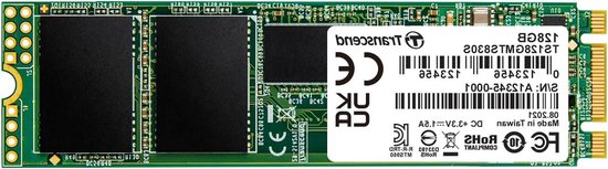 Interne SSD - Opslag Schijf - Computer Upgrade - 3D NAND Flash - M.2 2242 - groen van Merkloos