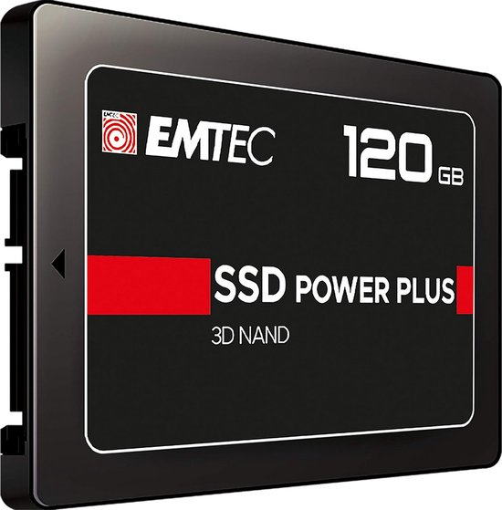 Interne SSD - Opslag Schijf - Computer Upgrade - 3D NAND Technologie - 120 GB - Zwart