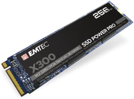 Interne SSD - Opslag Schijf - Computer Upgrade - NVMe PCIe Gen3 - 256 GB - Zwart