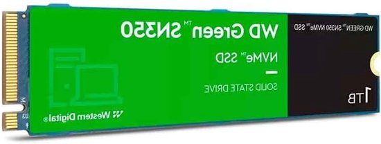 Interne SSD - Opslag Schijf - Computer Upgrade - PCIe NVMe Interface - 1TB - Groen