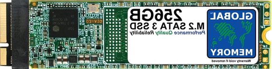 Interne SSD - Opslag Schijf - Computer Upgrade - SATA 3 Interface - 256GB - Grijs