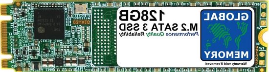 Interne SSD - Opslag Schijf - Computer Upgrade - Snelle Data Overdracht - 128 GB - Zwart