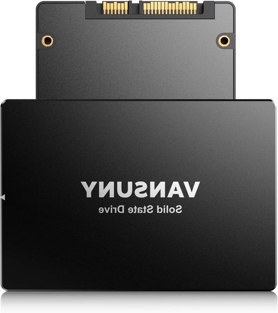 Interne SSD - Opslag Schijf - PC Upgrade - Snelle Data Overdracht - 256 GB - Zwart van Merkloos