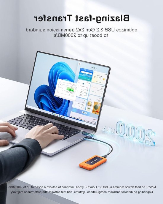 Interne SSD - Opslag Schijf - Snelle Data Overdracht - Hoge Snelheid - 1 TB - Zilver
