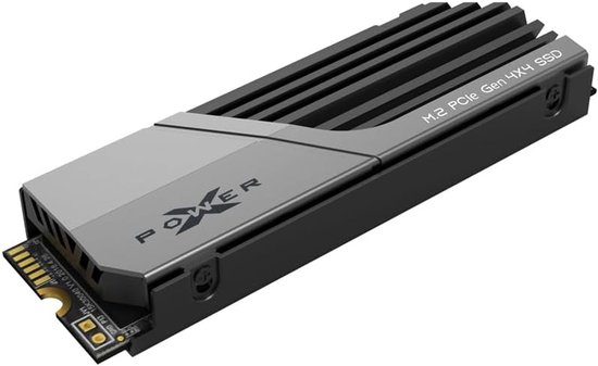 Interne SSD - Opslag Schijf - Snelle Data Toegang - PCIe Gen 4x4 - 2 TB - Zwart Grijs