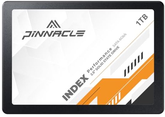 Interne SSD - Opslag Schijf - Snelle Data Transfer - 3D NAND QLC - 1 TB - Zwart