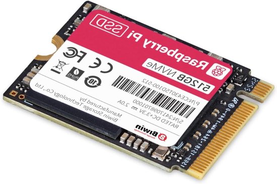 Interne SSD - Opslag Schijf - Snelle Dataoverdracht - NVMe 1.4 Interface - 512 GB - Zwart