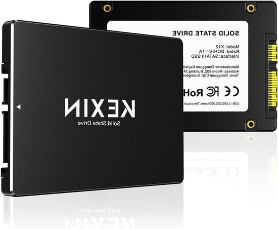 Interne SSD - Opslag schijf - Sneller opstarten - Hoge snelheid - 256 GB - Zilver van Merkloos