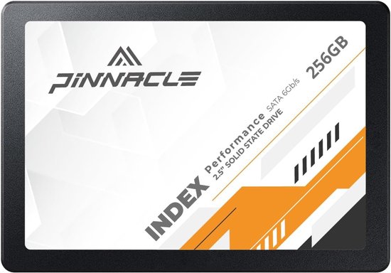 Interne SSD - Opslag Schijf - Sneller Werken - SLC Cache Technologie - 256 GB - Oranje