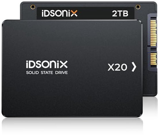 Interne SSD - Opslag Schijf - Snellere Computer - 3D NADA Flash - 2 TB - Zilver
