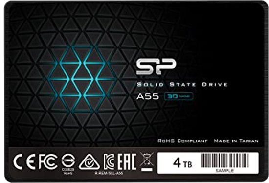Interne SSD - Opslag Schijf - Snellere Prestaties - 3D NAND Technologie - 4 TB - Zwart