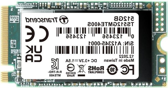Interne SSD - Opslag Schijf - Snellere Prestaties - Compact M.2 Formaat - 512 GB - Divers van Merkloos