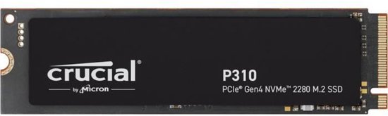 Interne SSD-schijf - CRUCIAAL - P310 1TB PCIe Gen4 NVMe M.2 SSD (CT1000P310SSD8) van Cruciaal