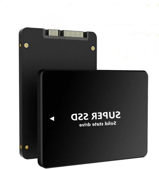Interne SSD Schijf - Opslag Schijf - Snelle Data Opslag - Hoge Snelheid 550 MB/s - 1TB tot 4TB - Zwart van Merkloos