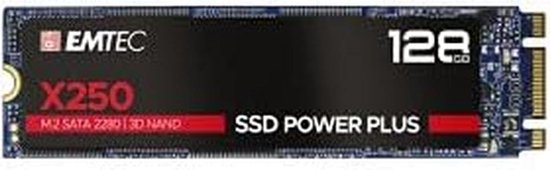 Interne SSD Schijf - Opslagupgrade - Computer Versnellen - 3D NAND Technologie - 128 GB - Zwart
